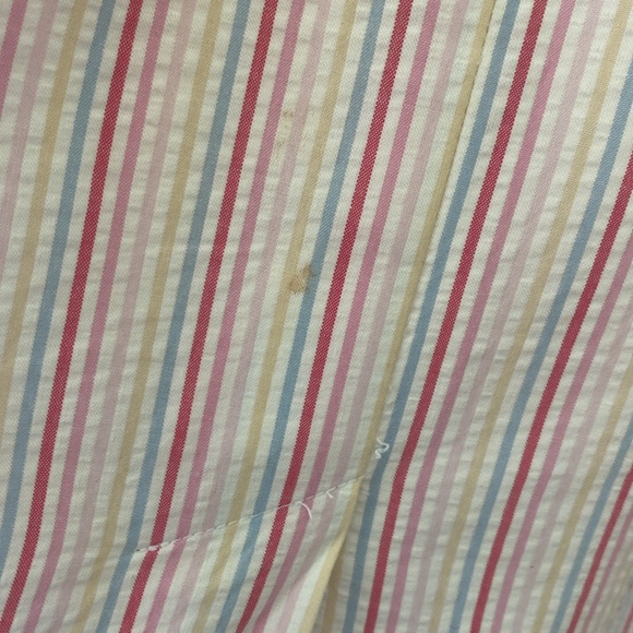 Brooks Brothers Seersucker Pastel Stripe Skirt. Size 12 - Picture 8 of 9